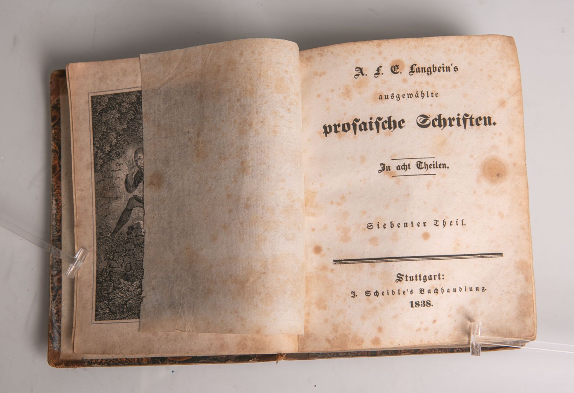 A.F.E. Langbein's ausgewählte prosaische Schriften in 8 Teilen, Teil 7, I. Scheible'sBuchhandlung,