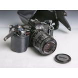 Kamera "Minolta 7000 AF", Objektiv "Sigma Zoom AF-E", Multi coated, 1:3,5-4,5/28-70, Dm.52 mm, Nr.