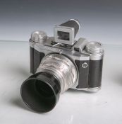 Altissa-Fotokamera "Altix" (Dresden, Baujahr wohl 1956-58), Exportversion,Kleinbild-Sucherkamera,