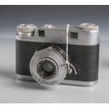Canon-Fotokamera "Iloca II" (1950er Jahre), Objektiv Illing Hamburg, Nr. 05178, Jlitar,1:3,5/4,5