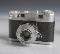 Canon-Fotokamera "Iloca II" (1950er Jahre), Objektiv Illing Hamburg, Nr. 05178, Jlitar,1:3,5/4,5