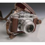 Braun-Fotokamera "Super Paxette" (Nürnberg), Prontor-SVS, Objektiv Steinheil München -E-,Nr.