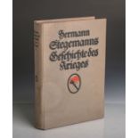 Stegemann, Hermann, "Geschichte des Krieges", 1. Band, Deutsche Verlagsanstalt Stuttgartund Berlin