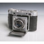 Carl Zeiss-Fotokamera "Super Dollina II" (wohl Deutschland, Baujahr 1951-54),Klapp-/