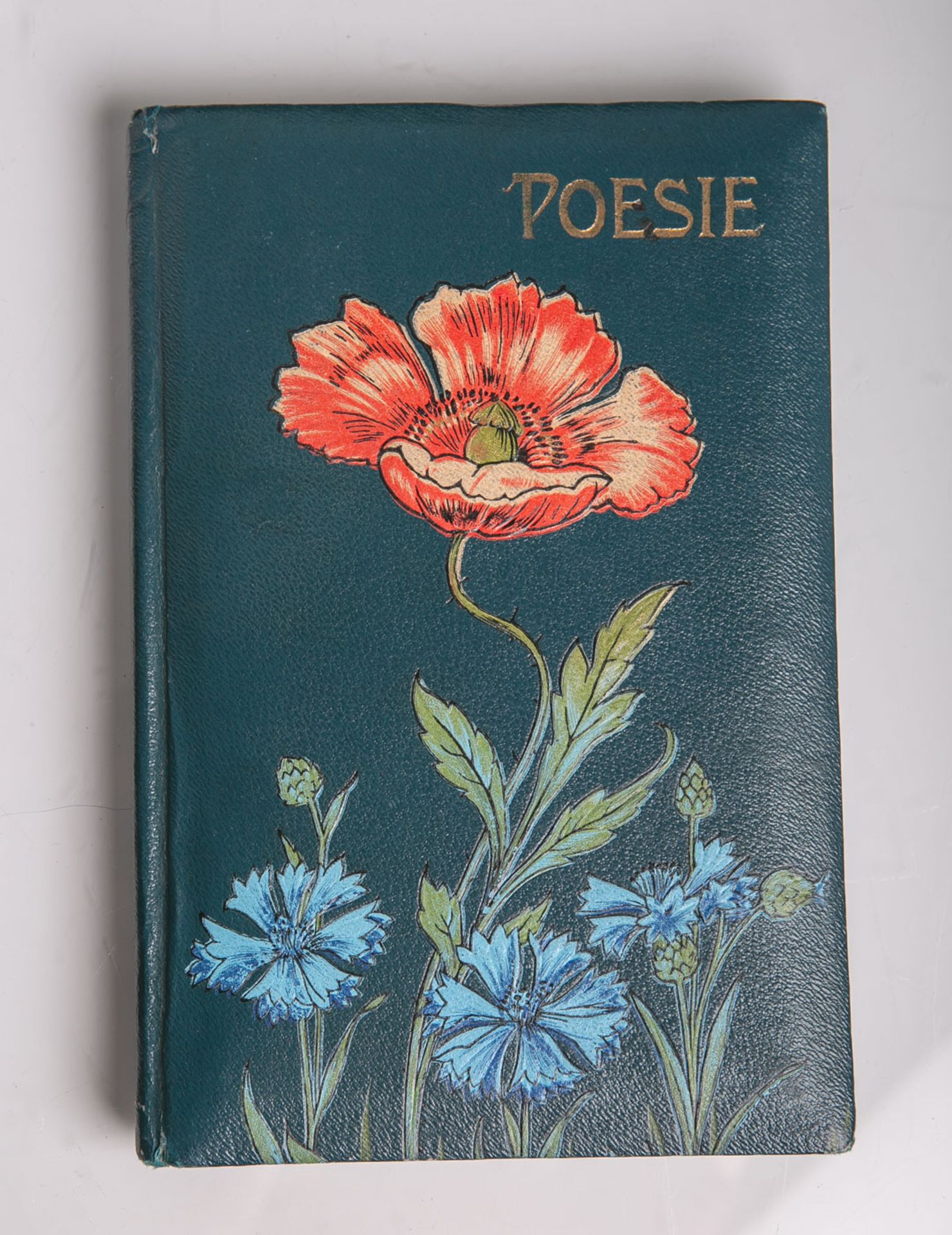 Poesiealbum (um 1900), handschriftliche Eintragungen m. div. Bildern beginnend im Jahr1910,