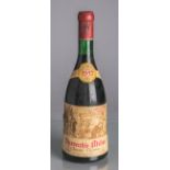 2 Flaschen von Stravecchio Melini, Chianti Classico (1952), Rotwein, je 0,75 L. Imklimatisierten