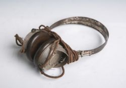 Kopfhörer (wohl 1930/40er Jahre), wohl für Militär, Hersteller bez. "SK", 2000 Ohm.