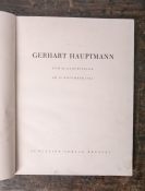 Buch "Gerhart Hauptmann. Zum 80. Geburtstage am 15. Nov. 1942" (Drittes Reich),Schlesien-Verlag