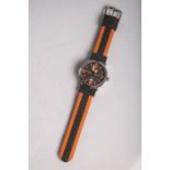 Herrenarmbanduhr "Formex 4 Speed" (Schweiz), Automatik, Gehäuse aus Edelstahl,