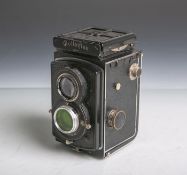 Rolleiflex-Mittelformatkamera (Deutschland), Franke u. Heidecke Braunschweig, Gehäuse-Nr.332021,