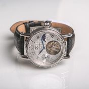 Herrenarmbanduhr "Tourbillon" von Constantin Weisz (Deutschland, Ref. T08CW), LimitedEdition, Nr.