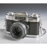 Zeiss Ikon-Fotokamera "Contaflex 5 matic" (Deutschland), Gehäuse-Nr. P 82878, ObjektivCarl Zeiss