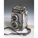 Flexaret Automat-Kamera (Tschechoslowakei), Gehäuse-Nr. 3-65230, Objektiv Meopta Belar Nr.60548, 3,