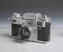 "Kiev 4 (Contax)"-Fotokamera (Baujahr 1957-74), Objektiv 2/50.