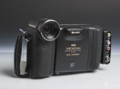 Sharp-Videokamera (Japan), Modell "VL-H410S", Hi8 Viewcam, liquid crystal video camera,Hi-Fi Stereo,