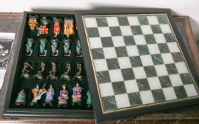 Schachspiel "Die Herrscher des Morgenlandes" (1974), Museumsedition Franklin Mint,Tesori-