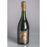 4 versch. Champagner-Flaschen, je 0,75 L, bestehend aus: 1x Pommery Louise (1988), 1x H.Bugatti