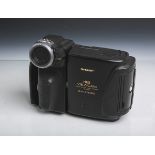 Sharp-Videokamera (Japan), Modell "Hi 8-Viewcam-Liquid Crystal Video Camera, Hi-FiStereo",