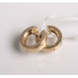 Paar Ohrringe aus 585 GG, besetzt mit 12 Brillanten im hohen Farb- und Reinheitsgrad vonzusammen ca.