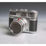 Braun-Fotokamera "Paxette-automatic-Super III" (Nürnberg), Objektiv Enna München,Braun-Color-Ennit