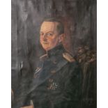 Morhain, Albert (1883 - 1953), Portrait eines preußischen Generals, Öl/Lw., re. u. sign.u. dat.