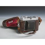 Kodak-Fotokamera "Retina Ia-Typ 015" (USA, Baujahr 1951-54), Modellnr. 707155,Klapp-/Sucherkamera,