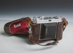 Kodak-Fotokamera "Retina Ia-Typ 015" (USA, Baujahr 1951-54), Modellnr. 707155,Klapp-/Sucherkamera,