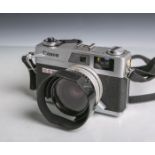 Canon-Fotokamera "Canonet Q17 G-III QL" (Taiwan), Gehäuse-Nr. A90945, Objektiv Canon Inc.,Canon