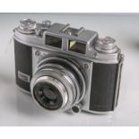 Balda-Fotokamera "Super Baldina" (Baujahr 1955, Deutschland), 35 mm-Kamera mit