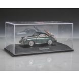 Schuco-Modellauto "Porsche 356 A", Limited Edition 777, 1:43, in orig. Sammlerbox.Ungespielt.