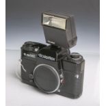 Rolleiflex-Fotokamera "SL 35 ME"-Gehäuse mit Blitzlicht "Beta 1" (Singapur), Gehäuse-Nr.4915253, mit
