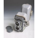 Rolleiflex-Mittelformatkamera (Deutschland), Franke u. Heidecke Germany, Gehäuse-Nr.2038127,