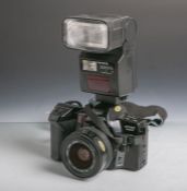 Minolta-Fotokamera "Dynax 7000i" (Japan), Gehäuse-Nr. 17319093, Objektiv Sigma ZoomMaster, Nr.
