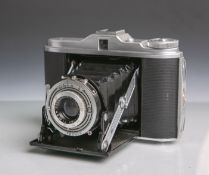 Agfa-Klappkamera "Isolette V" (Deutschland), Objektiv Agfa Agnar Nr. 709623, 1:4,5/85,Pronto.