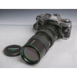 Kamera "Minolta XG2", Objektiv "Hanimex Automatic", 1:3,5/80-200, Dm. 62 mm, Nr. 770230,m.