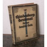 Lindenberg, P. (Hrsg.), "Hindenburg-Denkmal für das deutsche Volk", eine Ehrengabe zum 75.Geburtstag