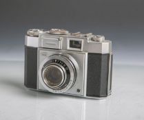 Zeiss Ikon-Fotokamera "Contina III" (Kamera von 1958), Objektiv 1:3,5/45 mm.