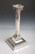 Kerzenhalter im klassizistischem Stil aus 925er Sterling Silber (Halbmond u.Krone/Deutschland,