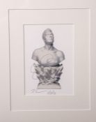 Koons, Jeff (geb. 1955), "Self Portrait", 1991, Farboffsetdruck, mittig u. handsign.,