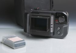 Camcorder "JVCGR-SV3", Power Zoom, 4-12 mm, VHS, Nr. 16964094, m. 1 zusätzl. Akku, inorig.