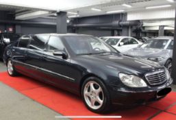 Mercedes-Benz S500 Pullman (W220), NEUPREIS 600.000 DM, (Vladimir Putin), Baujahr 2002,