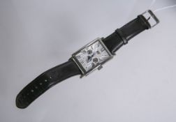 Constantin Weisz-Herrenarmbanduhr (neuzeitlich, Deutschland), "09C082", aus Edelstahl,