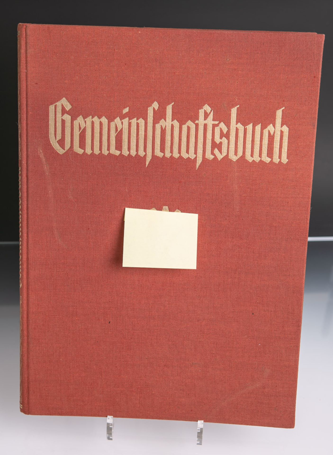 DAF-"Gemeinschaftsbuch" (2. WK), Drittes Reich, nach Otto Krenzer 1933, Seiten blanko,