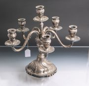 Girandole aus 830 Silber (Punzierung Halbmond u. Krone/Deutschland, "830", Wilhelm Hülse