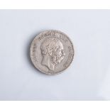 5 Mark-Münze "Albert König von Sachsen" (Deutsches Reich, 1876), Silber, Münzprägestätte: