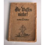 Suttner, Bertha von (1843 - 1914), "Die Waffen nieder!", Volksausgabe, Verlag