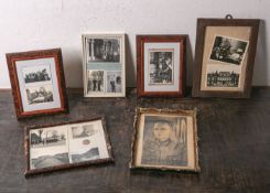 Konvolut von div. Fotoaufnahmen (2. WK), Drittes Reich, 12 Stück, bestehend aus: Heer,