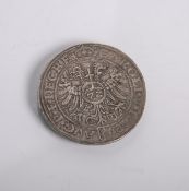 Stolberg-Rochefort, 1 Taler Silber zu 72 Kreuzern (1554), Augsburg Münzmeister Hans