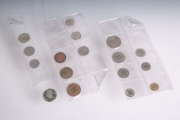 Konvolut von 17 verschiedenen Umlauf-Münzen, u.a. bestehend aus diversen Schweizer