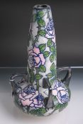 Jugendstil-Keramikvase (Amphora-Werke, Riessner, Stellmacher u. Kessel, Turn bei Teplitz,